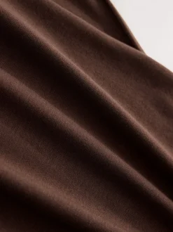 Marron chocolat - Leggings pleine longueur