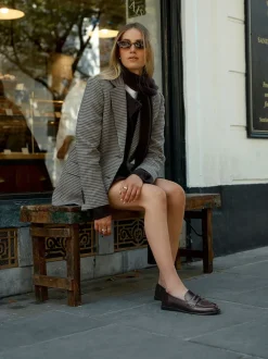 Marron chocolat - Mocassins Forever Comfort® à bout rond