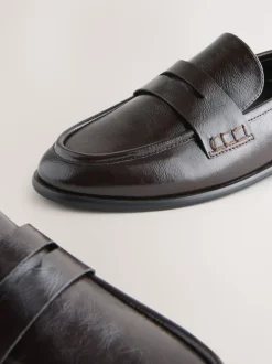 Marron chocolat - Mocassins Forever Comfort® à bout rond