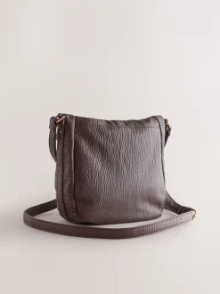 Marron chocolat - Sac à bandoulière Messenger