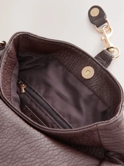 Marron chocolat - Sac à bandoulière Messenger