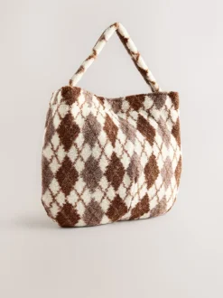 Marron chocolat - Sac bandoulière Borg Argyle