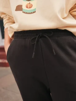 Marron chocolat - Survêtement Essential en jersey à poignets