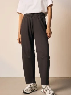 Marron chocolat - Survêtement haut de gamme épais à coupe ballon