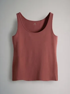 Marron chocolat - The Set 7 Lot Col dégagé Vests