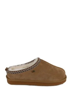 Marron clair - Chaussons Just Sheepskin Just Sheepskin Miles homme