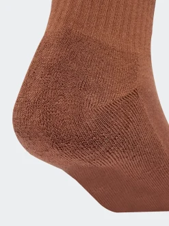 Marron clair - Lot de chaussettes adidas originals Trefoil Col Rond Chaussettes 6