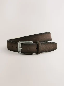 Marron fauve - Ajustement droit - Signature Ceinture Jeans