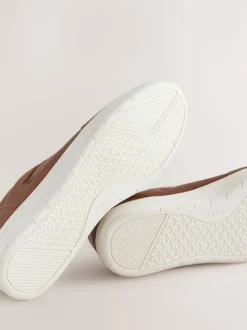 Marron fauve - Baskets casual chic