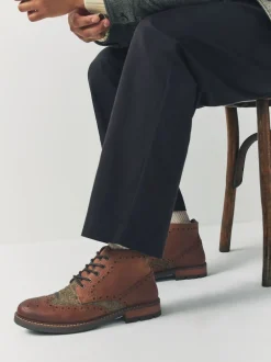 Marron fauve - Bottes Heritage Brogue