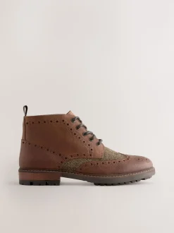 Marron fauve - Bottes Heritage Brogue