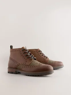 Marron fauve - Bottes Heritage Brogue
