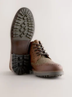 Marron fauve - Bottes Heritage Brogue