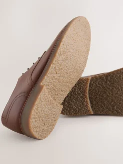 Marron fauve - bottines désert