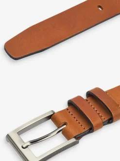 Marron fauve - Ceinture en cuir