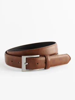 Marron fauve - Ceinture en similicuir