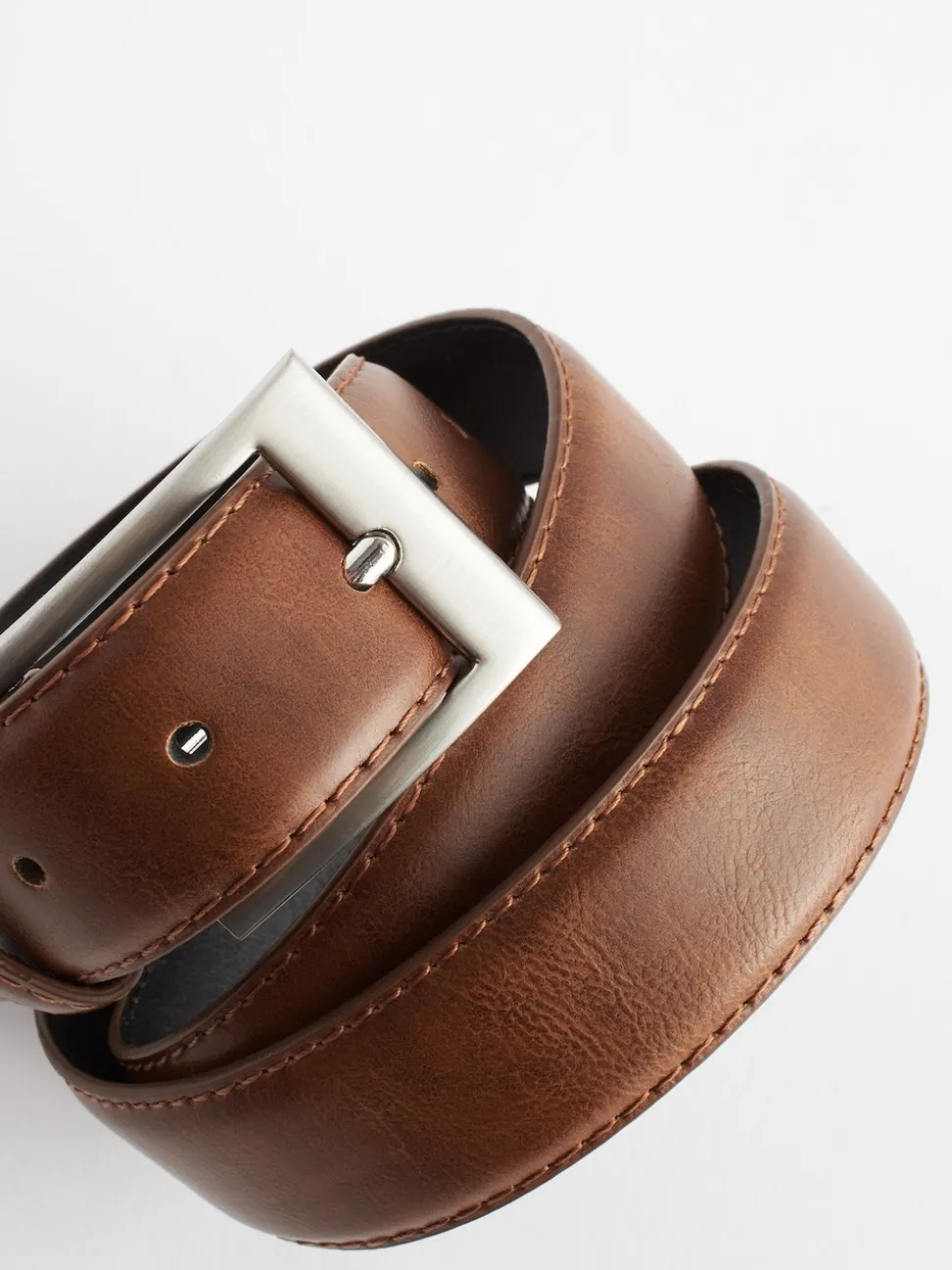 Marron fauve - Ceinture en similicuir