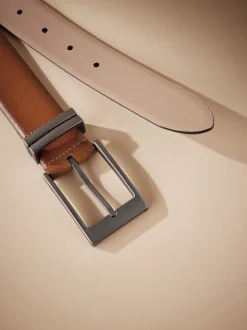 Marron fauve - Ceintures Signature Keeper en métal