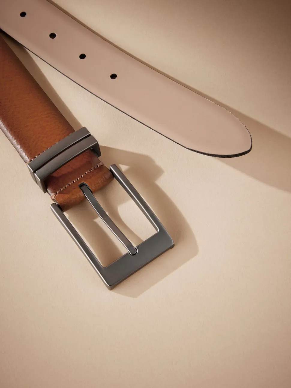 Marron fauve - Ceintures Signature Keeper en métal