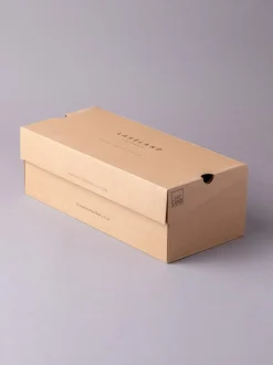 Marron fauve - Chaussons style mocassins en peau de mouton Lakeland Leather homme