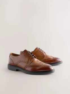Marron fauve - Chaussures richelieu