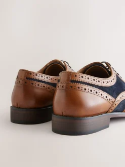 Marron fauve - Chaussures Brogue Heritage