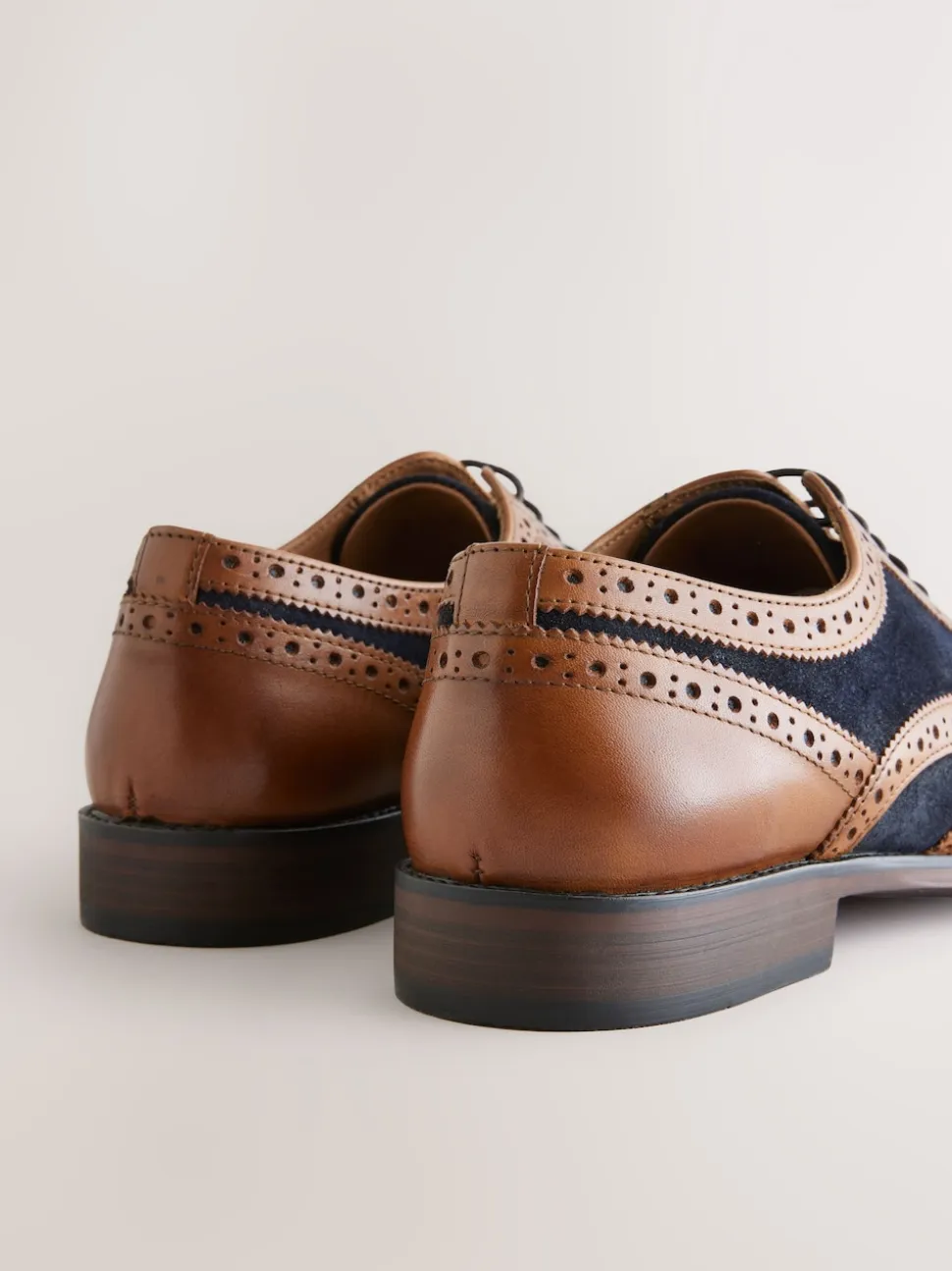 Marron fauve - Chaussures Brogue Heritage
