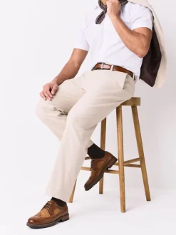 Marron fauve - Chaussures Brogue Heritage