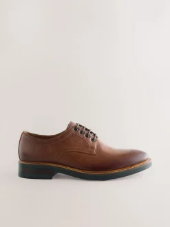 Marron fauve - Chaussures Heritage Derby en cuir
