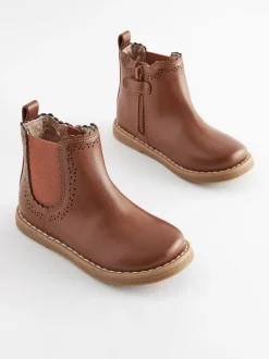 Marron fauve - Chelsea Ankle Boots