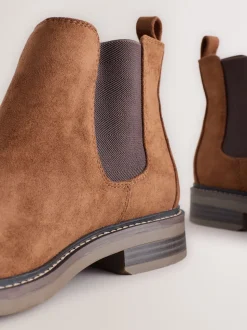 Marron fauve - Chelsea Boots
