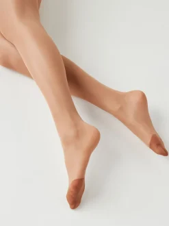 Marron fauve - Collant minceur pour les fesses, les fesses et les cuisses 20 Denier