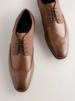 Marron fauve - Coupe classique - Chaussures richelieu