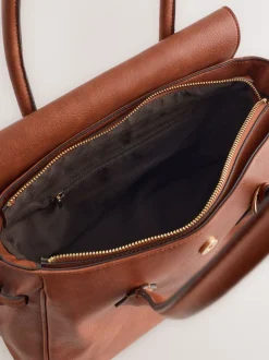 Marron fauve - Fourre-tout structuré