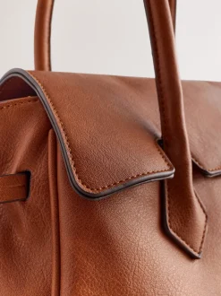 Marron fauve - Fourre-tout structuré