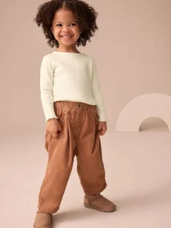 Marron fauve - Pantalon en velours côtelé (3mths-7yrs)