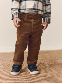 Marron fauve - Pantalon en velours côtelé (3mths-7yrs)