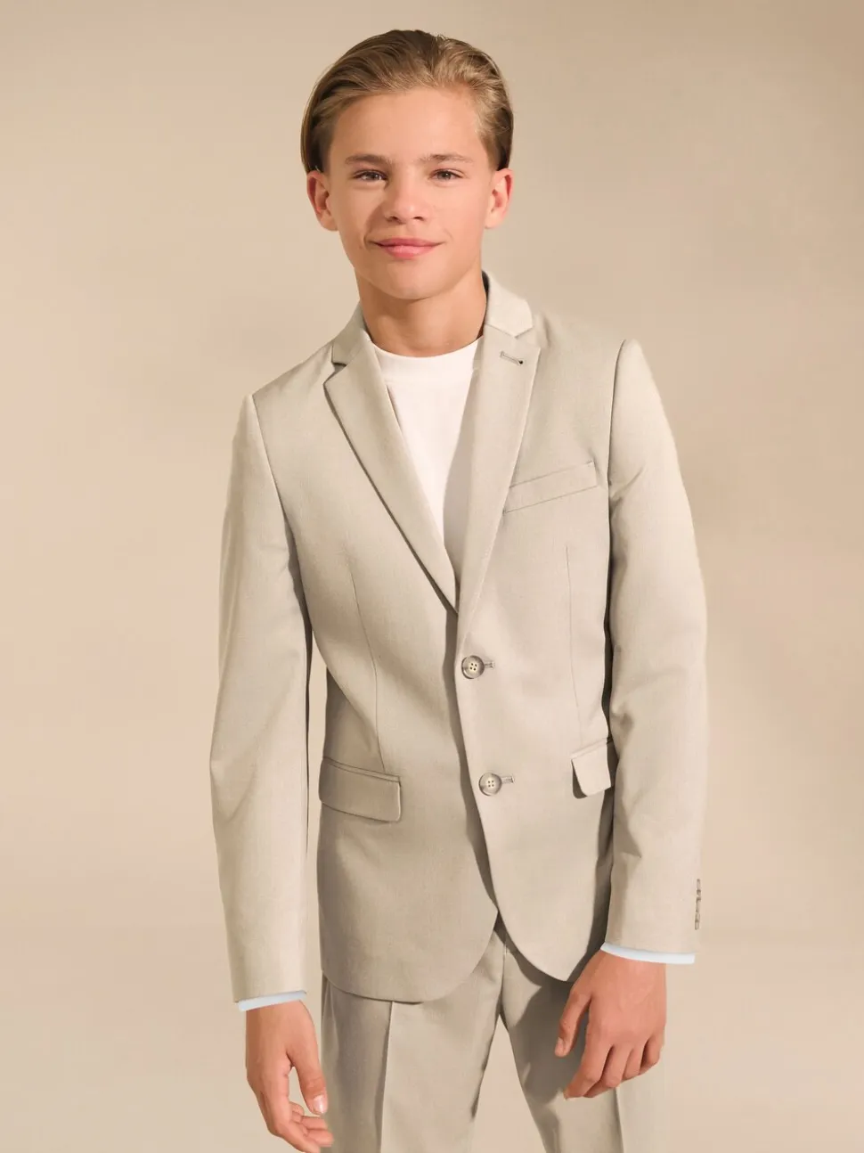 Marron fauve - Veste de costume (12mths-16yrs)