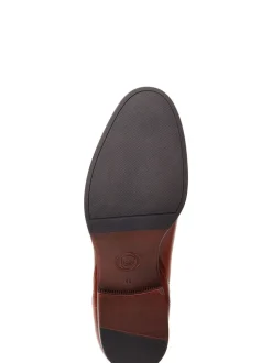 Marron fauve brûlé - Bottines Base London Whittle Chelsea