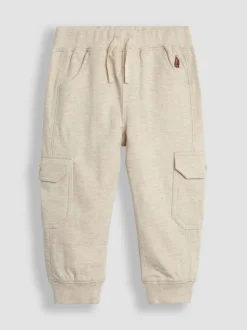 Marron fauve et chiné naturel - LotJojo Maman Bébé Cargos % Cotton Survêtement 100 2