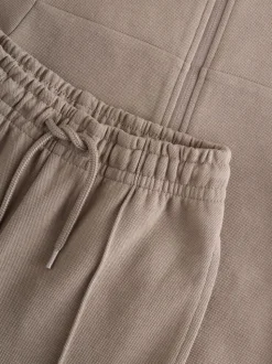 Marron mink - Ensemble veste bomber en jersey élégant et jogging (3-16ans)