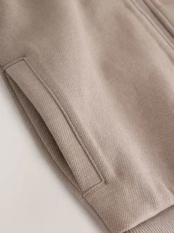 Marron mink - Ensemble veste bomber en jersey élégant et jogging (3-16ans)