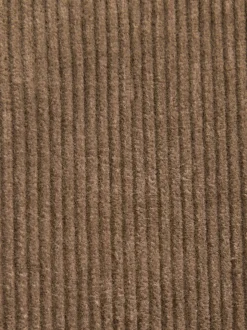 Marron neutre - Blazer en velours côtelé