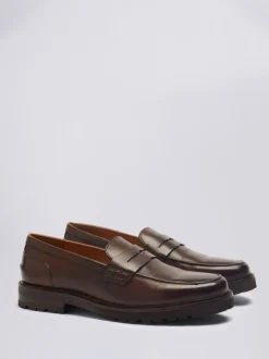 Marron noisette - MOSS Camden Chunky Loafers