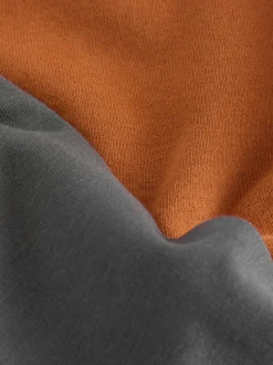 Marron rouille - Ensemble sweat-shirt utilitaire et jogging super fin (3mths-7yrs)