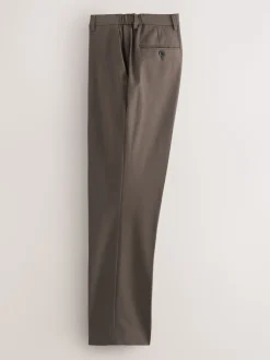 Marron taupe - Moulant - Pantalons extensibles à taille élastiquée Motionflex