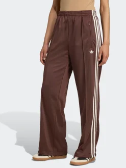 Marron/blanc - Pantalons de survêtement amples Adidas Original Firebird