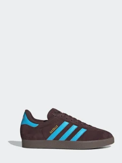 Marron/bleu - adidas Originals Gazelle Trainers