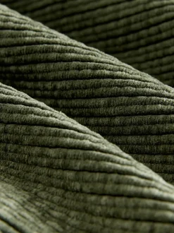 Marron/kaki - Lot de 2 Pantalons Jambe large en Velours côtelé doux