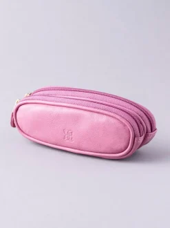mauve - Étui Lakeland en cuir à deux verres
